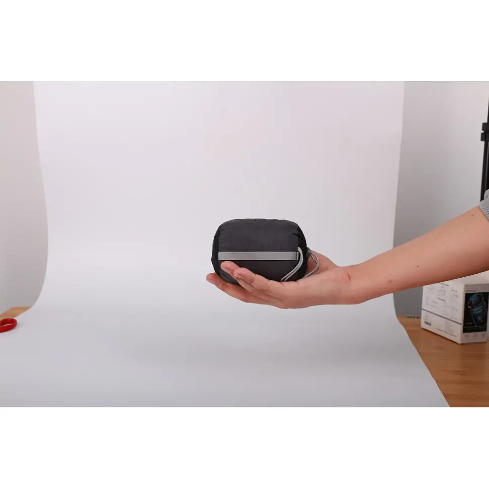 Надувная подушка Flextail Zero Pillow SE серая - анатомическая - фото 8