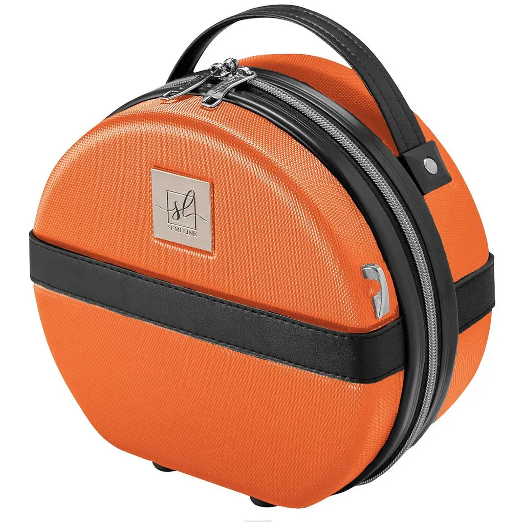 Бьюті-кейс Semi Line 5L Orange/Black (T5675-1) - фото 8
