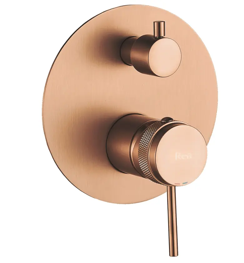 Душова система прихованого монтажу Rea Lungo Grip + Box brushed copper REA-P5651 - фото 3