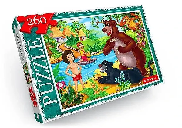ПАЗЛИ "МАУГЛІ", 260 ЕЛ DANKOTOYS (C260-12-01,02)