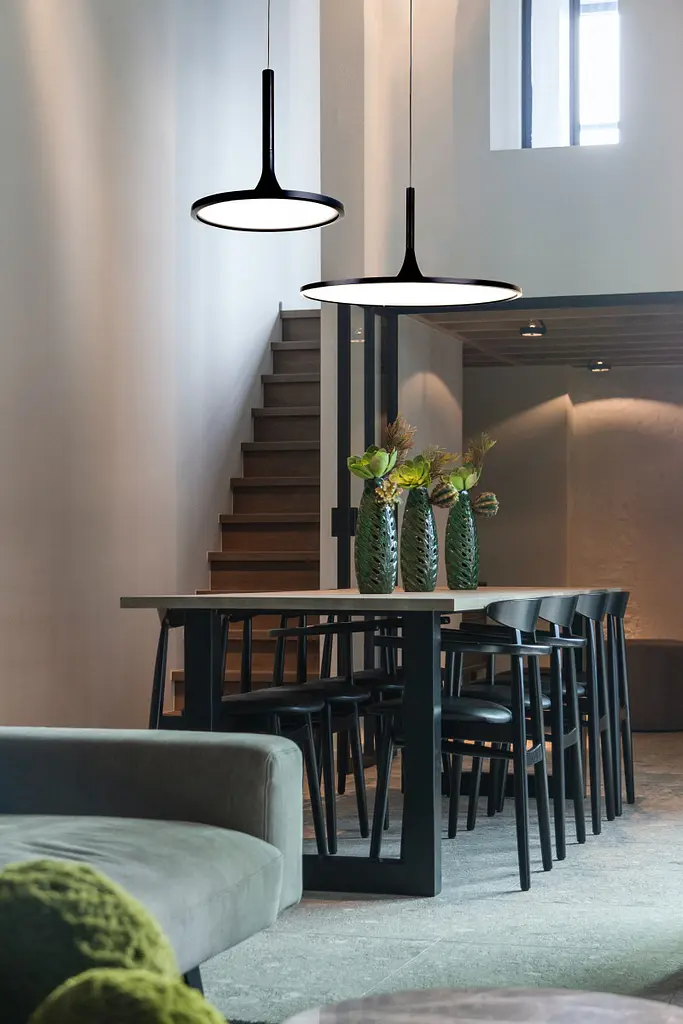 Світильник стельовий Brille підвісний лофт світлодіодний BL-830S/45W WW BK - фото 8