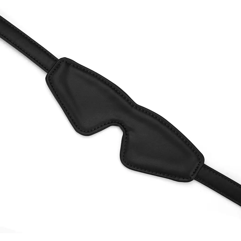 Маска на очі Liebe Seele Black Organosilicon Blindfold - фото 2