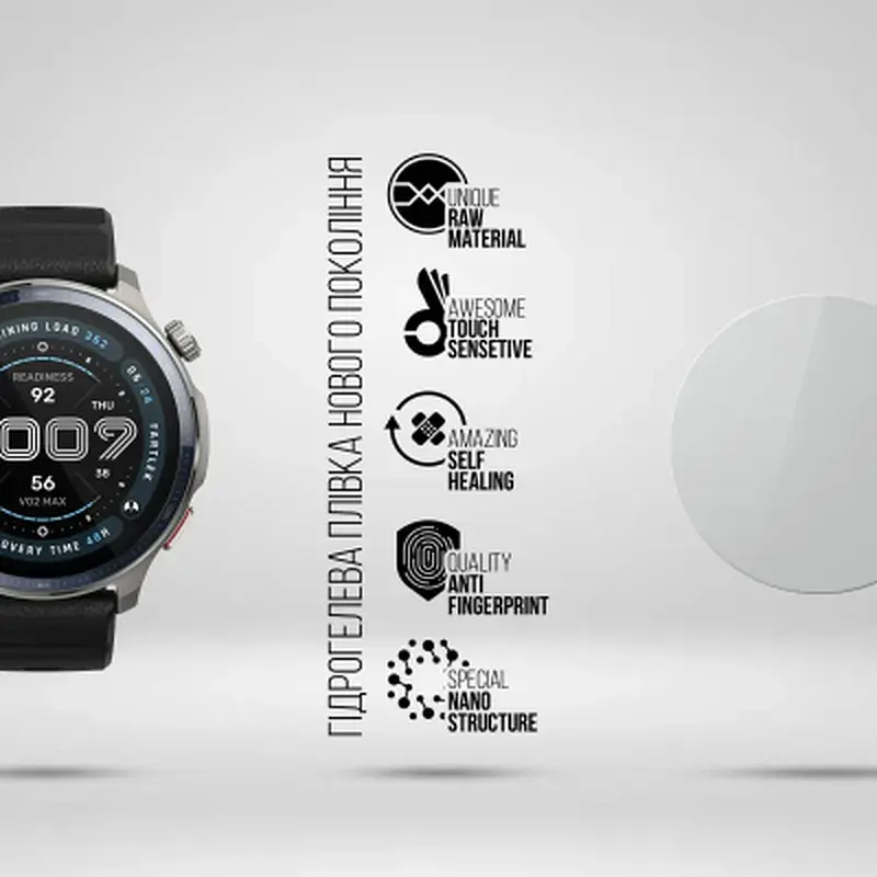 Плівка захисна Armorstandart hydrogel Amazfit Balance 2 6 pcs (ARM91529) - фото 2