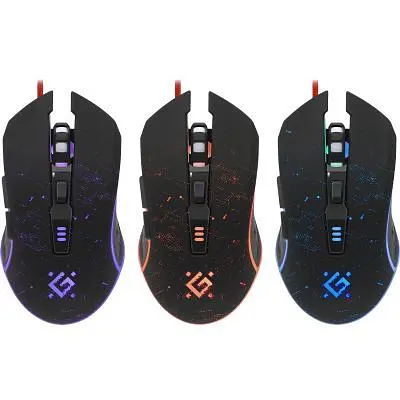 Компьютерная мышка Defender Draglen GM-907 RGB USB Black (52907) - фото 3