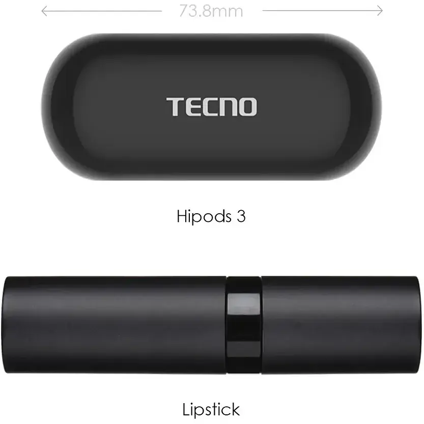 Наушники Tecno Hipods H3 Black - фото 3