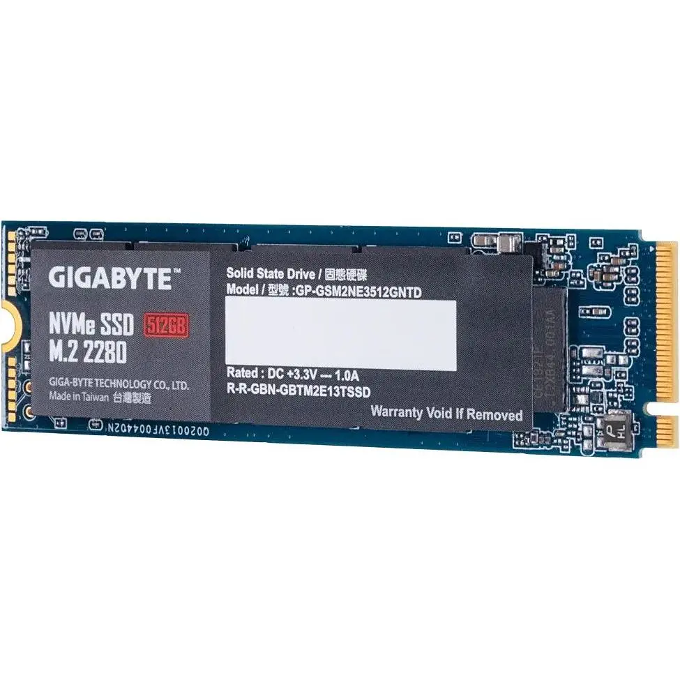 Накопитель SSD Gigabyte M.2 2280 PCIe 3.0 x4 NVMe 3D TLC 512GB (GP-GSM2NE3512GNTD) - фото 2