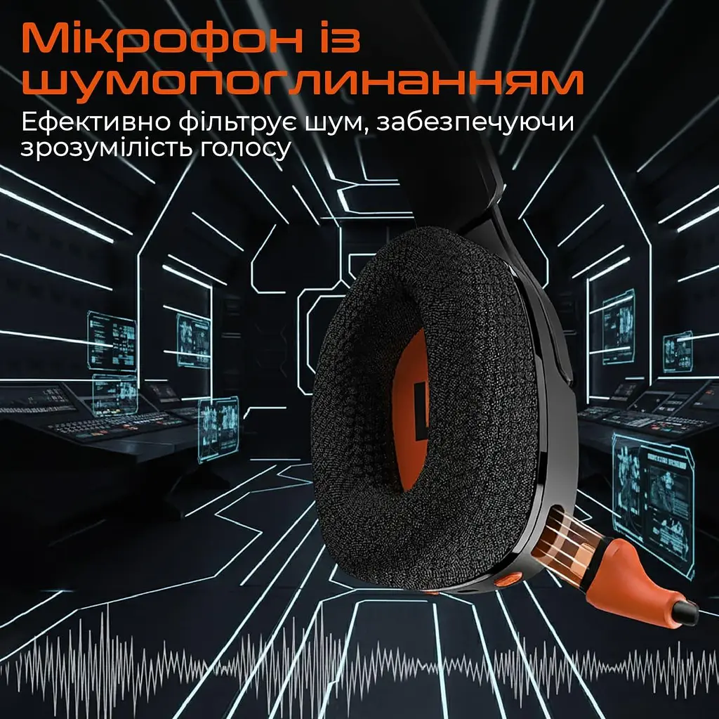 Ігрова гарнітура Meetion MT-BTH012-A (MT-BTH012-A) - фото 6
