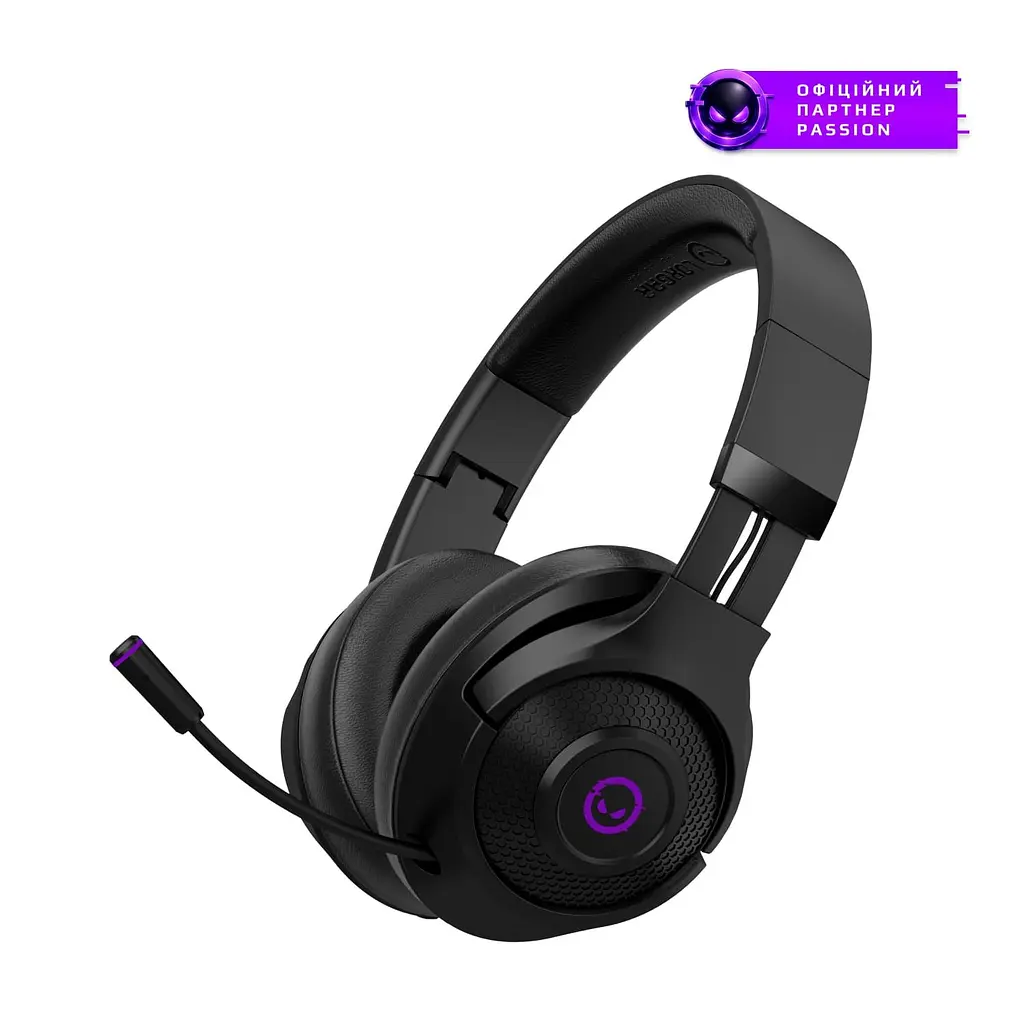 Игровая гарнитура Lorgar Noah 702 Wireless Gaming Headset Black (LRG-GHS702) - фото 2