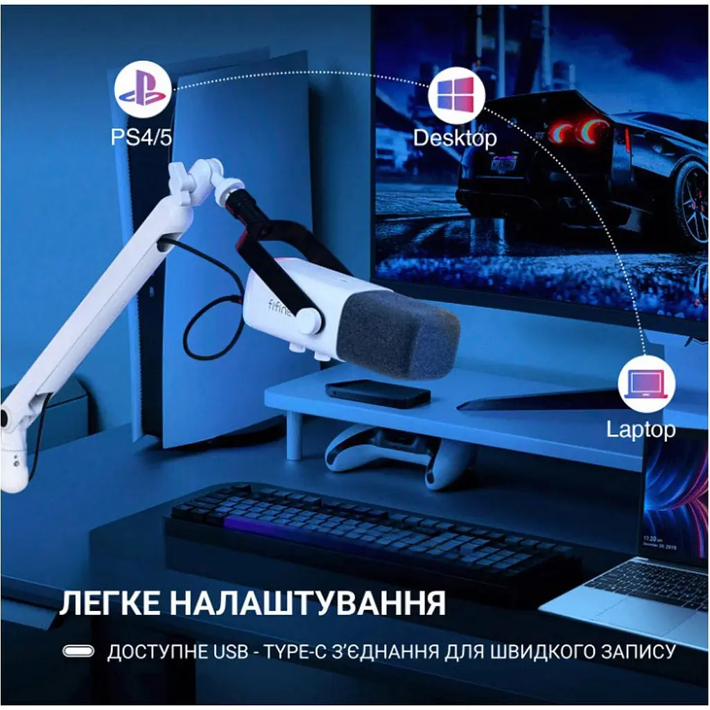 Мікрофон Fifine TAM8W [105615] - фото 5