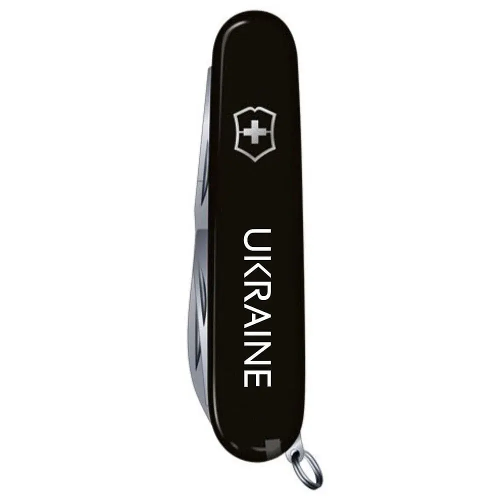 Ніж Victorinox Spartan Ukraine Black "Ukraine" (1.3603.3_T0140u) - фото 4