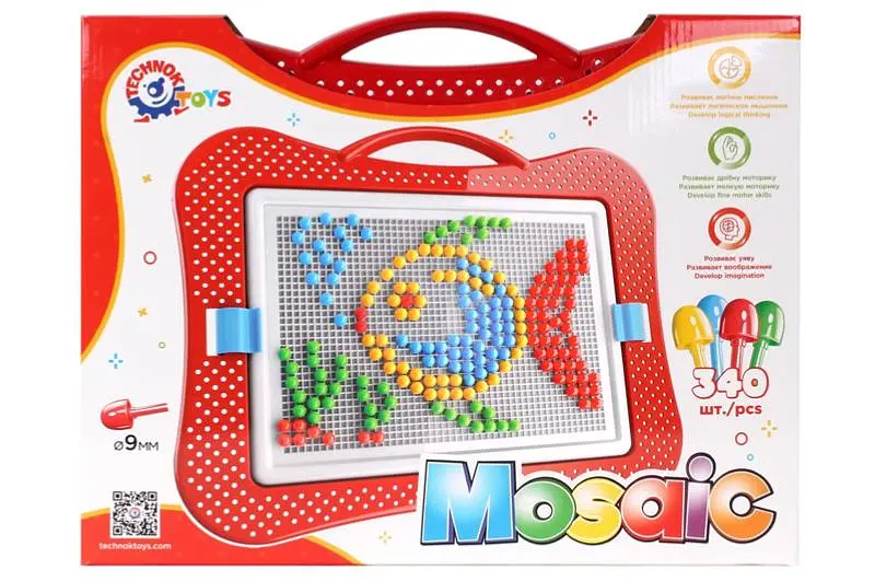 Мозаїка 3367 №4 9мм-340 дит. ТЕХНОК