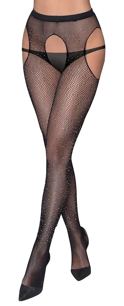 Колготки - 2530295 Cottelli Collection Sex Tights S-L - фото 4