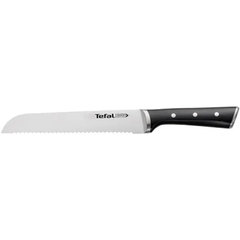 Кухонний ніж Tefal Ice Force 20см, чорний (K2320414)