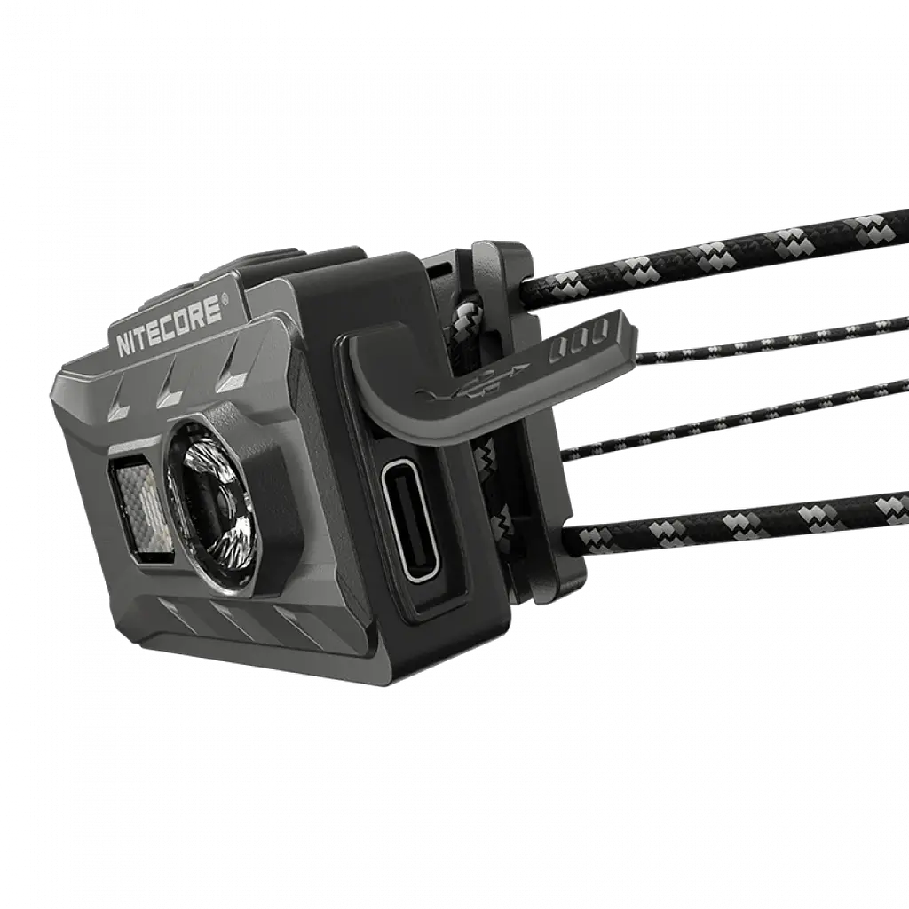 Налобний ліхтар Nitecore NU20 Classic 360лм Type-C (червоне та біле світло) Чорний - фото 3