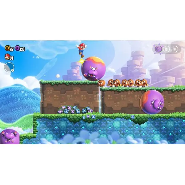 Игра Super Mario Bros Wonder (русская версия) (Nintendo Switch) - фото 4