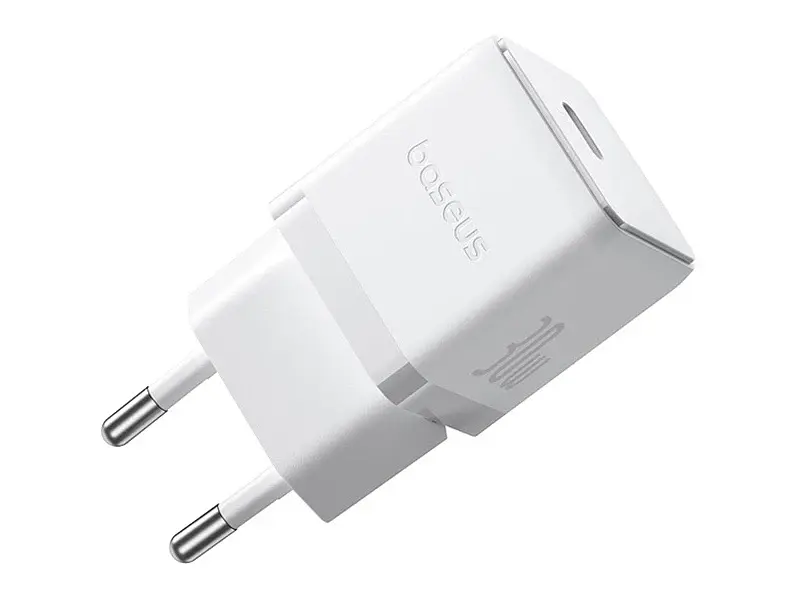 Мережевий зарядний пристрій BASEUS Palm Fast Charger 30 W Type-C to Type-C cable (P10111605213-01) - фото 2