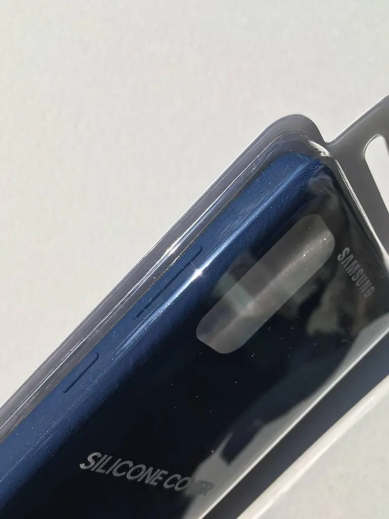 Чохол силіконовий оригінальний Silicone Cover EF-PG980TNEGRU для Samsung Galaxy S20 (6.2") Blue - фото 4