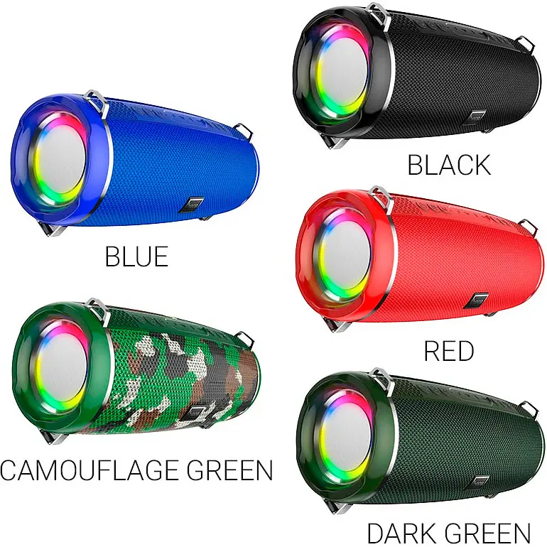 Портативна акустика Hoco Portable Speaker HC2 Xpress Camouflage Green (738721) [93415] - фото 4