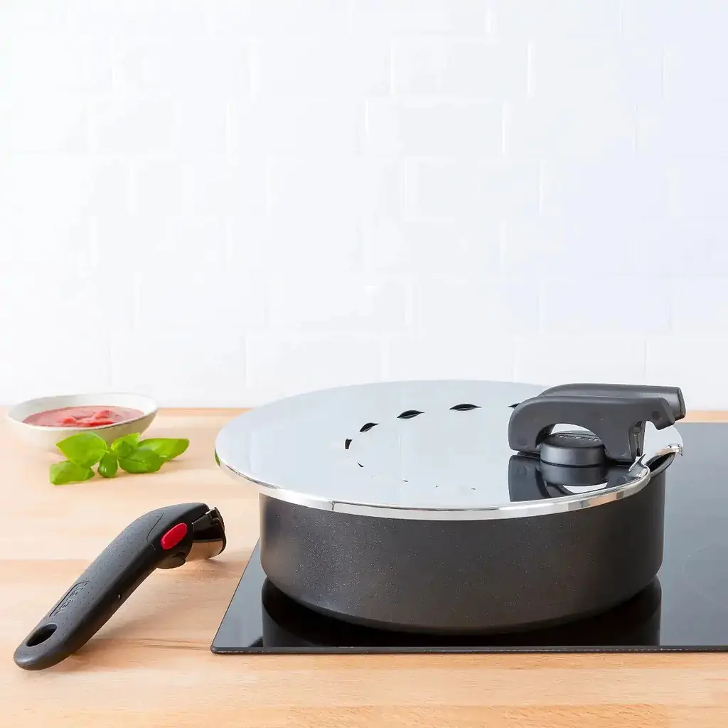 Кришка із захистом від розбризкування Tefal Ingenio 20-28 см (L9829853) - фото 5
