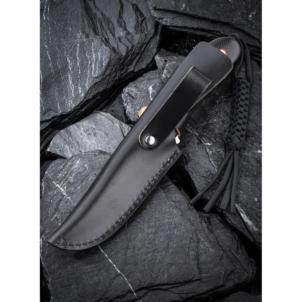 Ніж Civivi Fixed Blade Elementum Satin Black G10 (C2104A) - фото 12