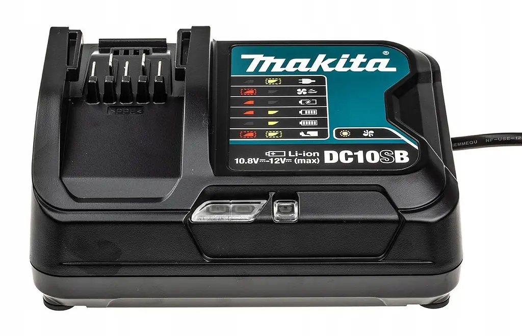 Пристрій для зарядки акумуляторів Makita CXT DC10SB (630996-7) - фото 3