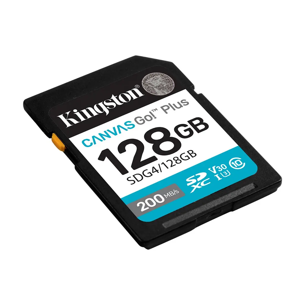 Карта пам'яті Kingston 128GB SDXC сlass 10 UHS-I U3 V30 Canvas Go Plus G4 (SDG4/128GB) - фото 2