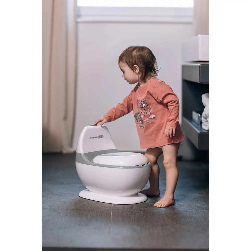 Горшок детский FreeON со звуком смыва белый (49249) - фото 14