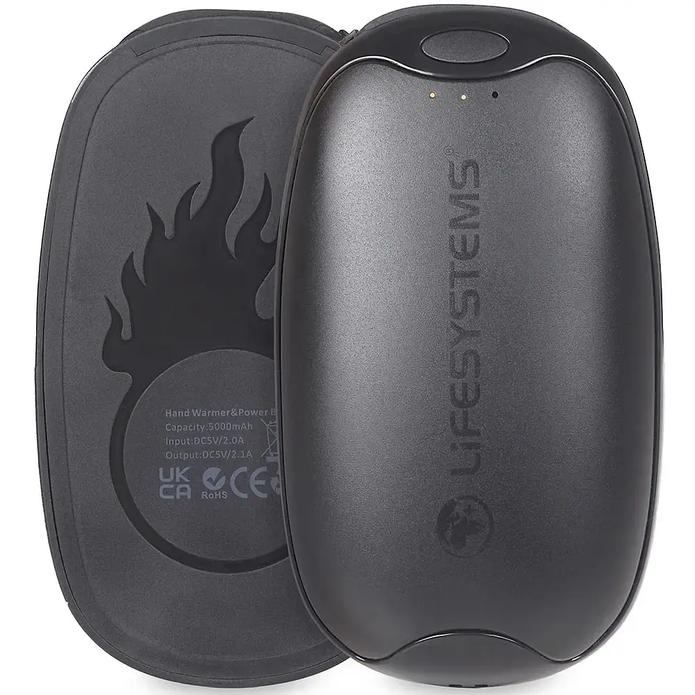 Грілки для рук Lifesystems Dual-Palm Rechargeable Hand Warmers Чорний - фото 2