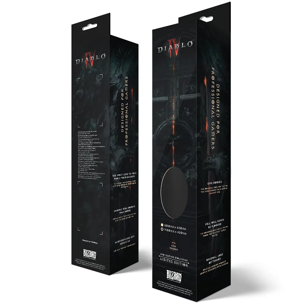 Килимок для миші Diablo IV Inarius and Lilith XL - фото 3