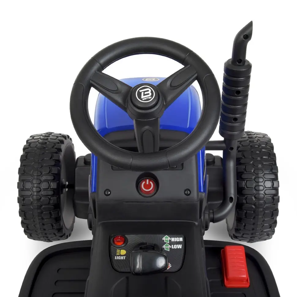 Дитячий електромобіль-трактор Bambi Racer M 4479EBLR-4 до 30 кг - фото 5