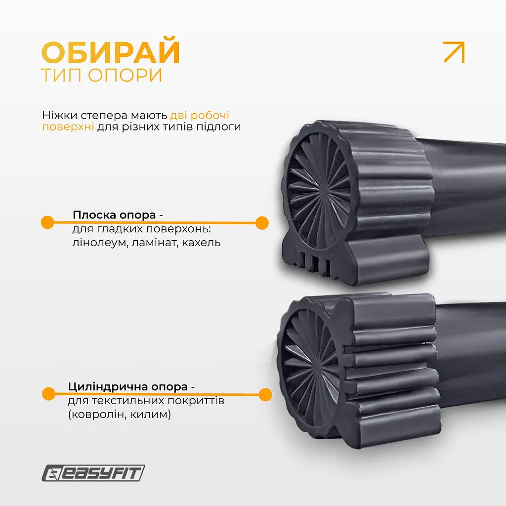 Степер з еспандерами EasyFit Pace-A з прямим ходом - фото 8