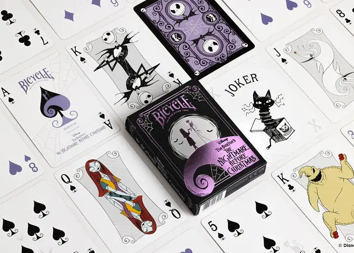 Карты игральные United States Playing Card Company Bicycle Disney Nightmare Before Christmas (ВР_БДНБК) - фото 8