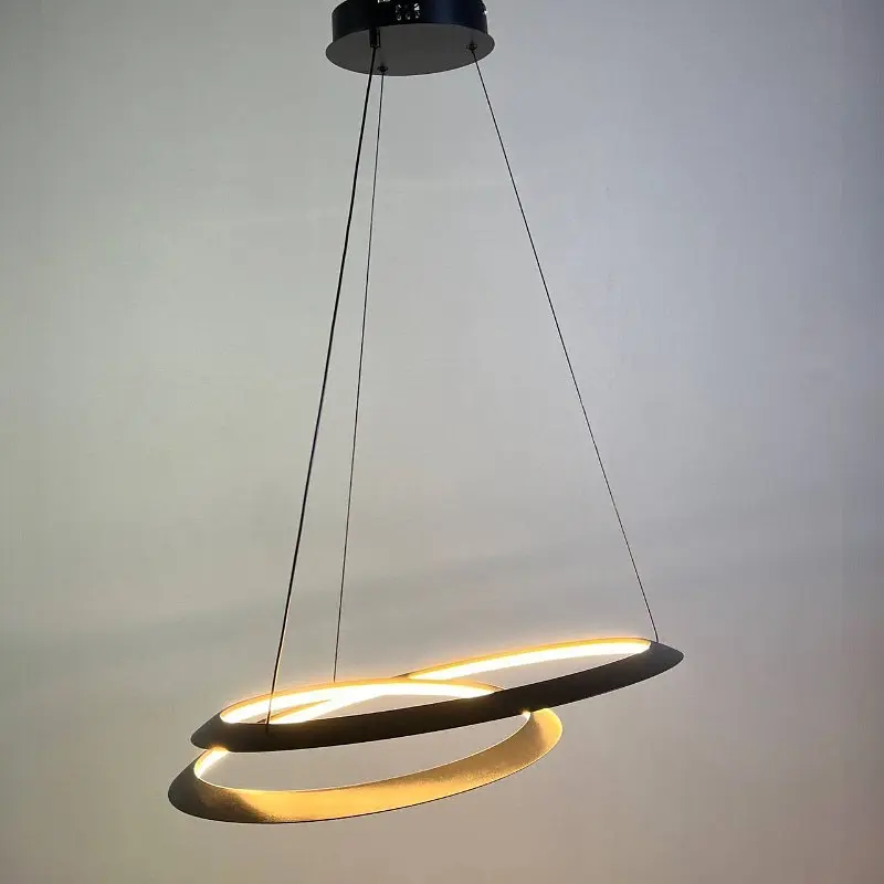 Підвісна Led люстра 6113/600BK - фото 4