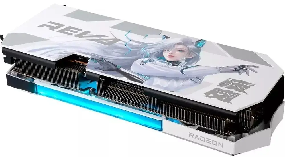 Відеокарта AMD Radeon RX 9070 XT 16GB GDDR6 Hellhound Reva Edition PowerColor (RX9070XT 16G-L/OC/REVA) - фото 5