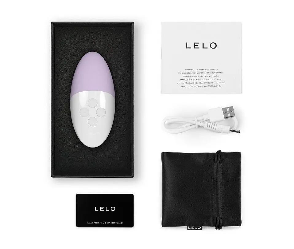 Музичний вібратор для клітора LELO SIRI 3 Calm Lavender, вібрації в ритмі звуків без смартфона - фото 3