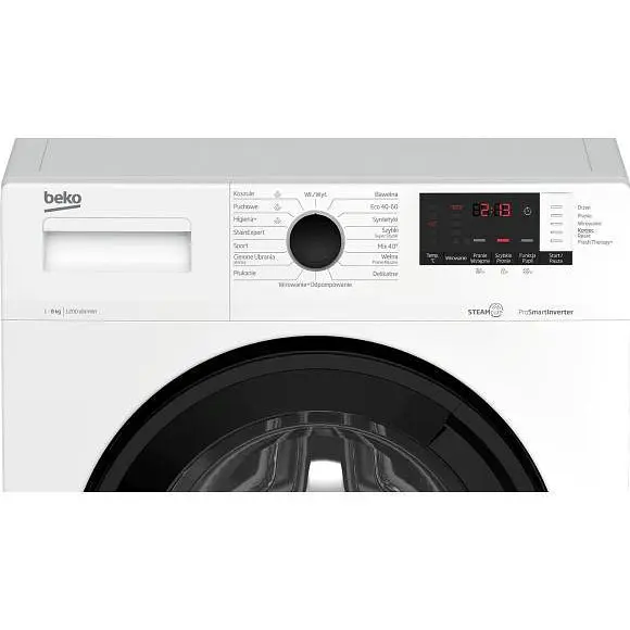 Пральна машина Beko WUV8612WPBSE автоматична - фото 2