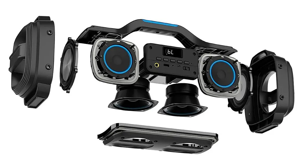 Портативна акустика REAL-EL X-770 Black [82781] - фото 4