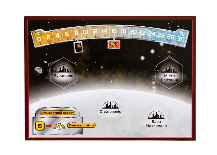 Настольная игра Kilogames Покорение Марса: Проект Венера (Terraforming Mars: Venus Expansion) (укр.) (KG-1720) - фото 5