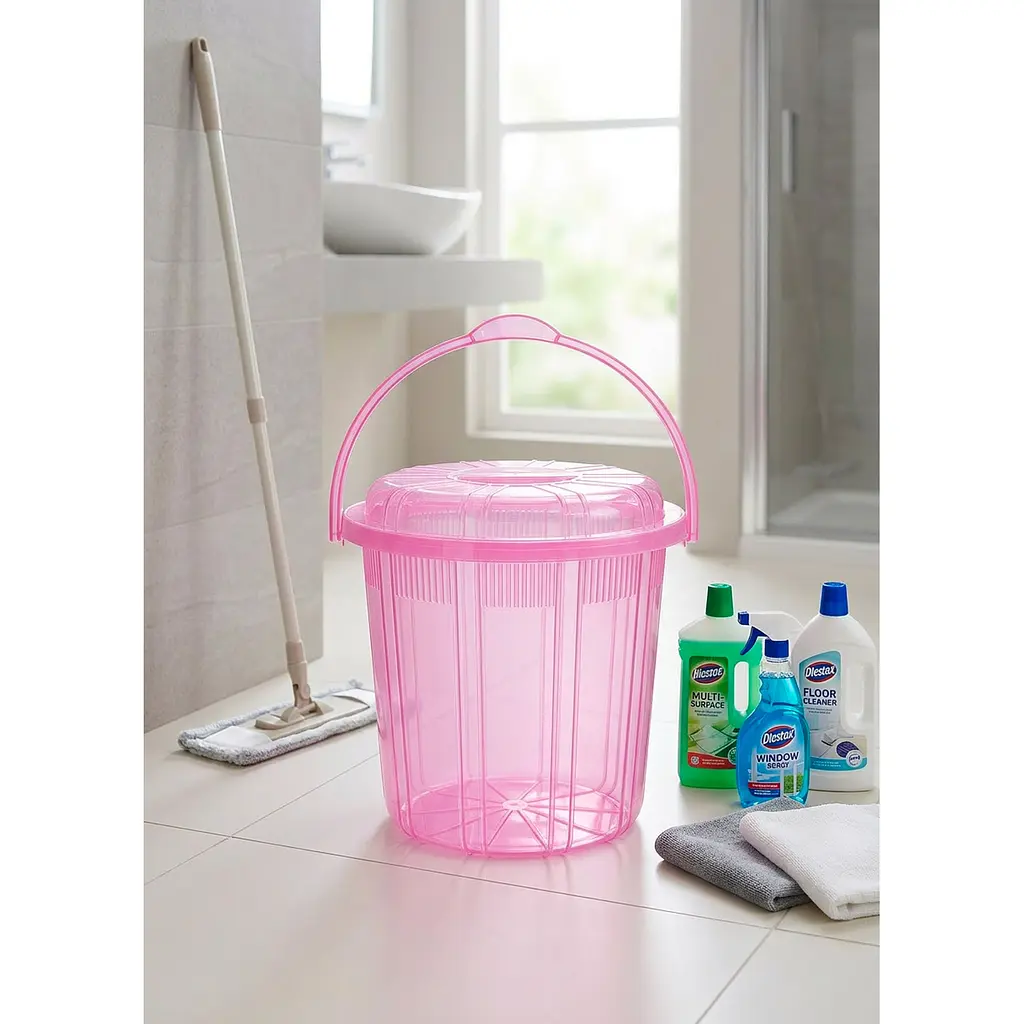 Відро Stars Plast рожевий 16 л (94338/рож) - фото 2