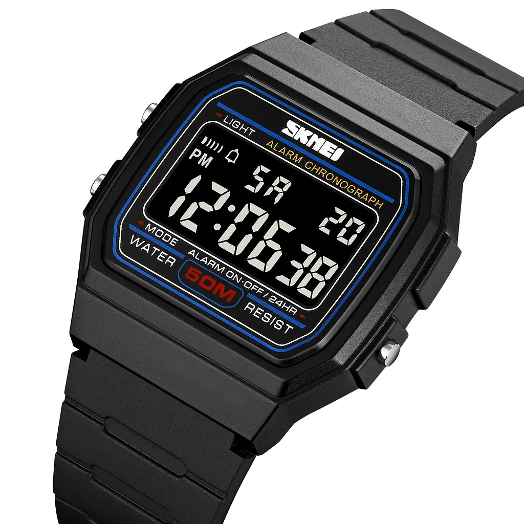 Наручний годинник чоловічий 2042BKBK Black Skmei acs0030362 - фото 2