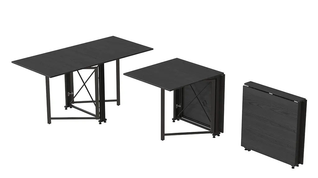 Стіл-книга трансформер Оріон 2 Ferrum-decor 750x1520x730 Чорний метал ДСП Сосна Кембра 16 мм (FRD-104585) - фото 4