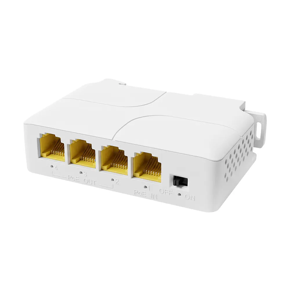PoE-розширювач на DIN-рейку NVC-POE 3/1000 DIN (73-00166)