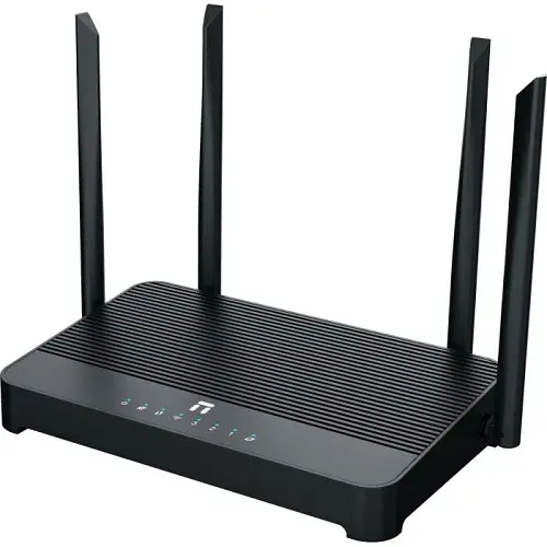 Роутер Netis NX31, Black, Wi-Fi 6 (2.4GHz до 574 Mbps, 5GHz до 2402 Mbps), 3хLAN/WAN (до 1000 MB/s), 4 зовнішні незнімні антени - фото 2