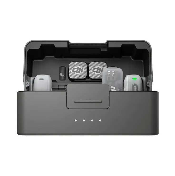 Мікрофонна радіосистема DJI Mic Mini 2 (2TX +1RX + Зарядний кейс) (CP.RN.00000532.01) - фото 3