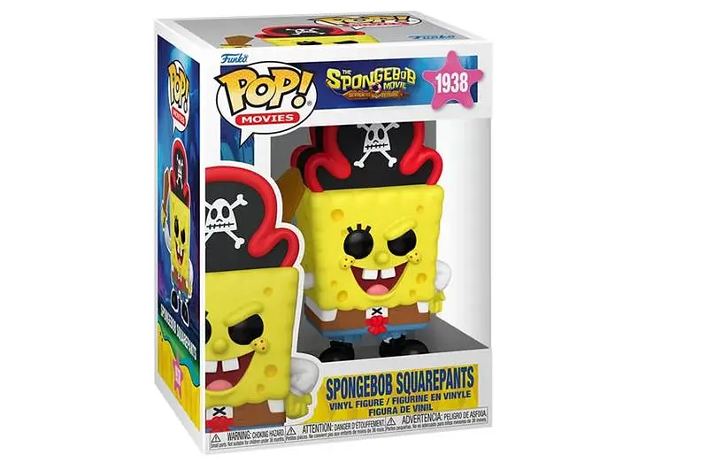 Ігрова колекційна фігурка Funko Pop! серії Губка Боб Квадратні Штани в образі пірата 83590
