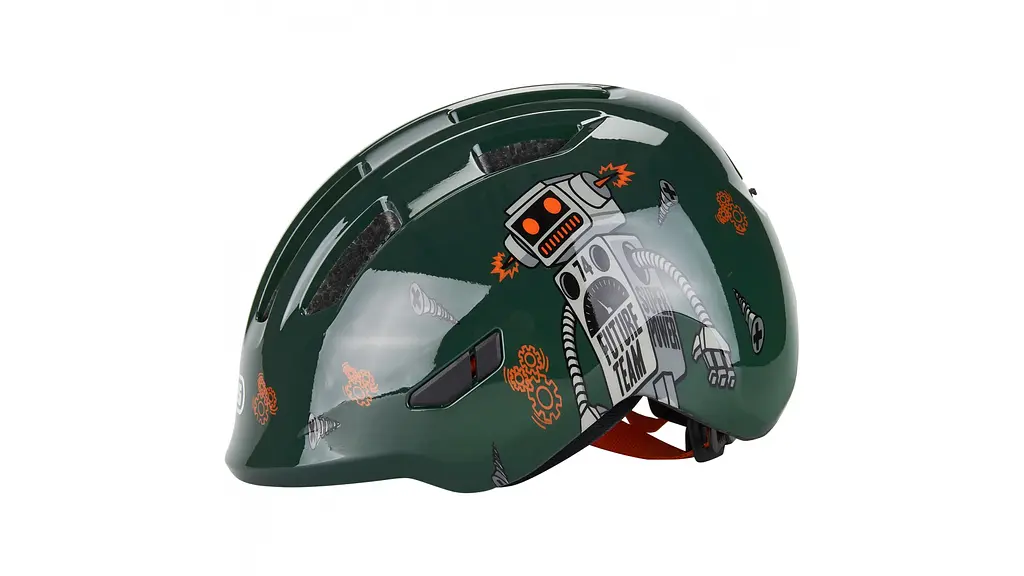 Велошолом Abus Smiley 3.0 Dark Green M (1007-672682) - фото 3