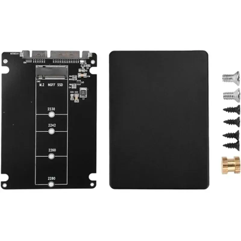 Конвертор Dynamode 2.5'' SATA to M.2 (NGFF) SSD 22*30mm, 22*42mm, 22*60mm, 22*80mm (S103-1N-P) - фото 8
