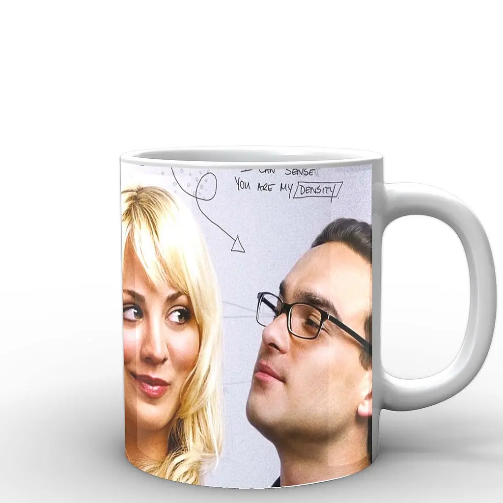 Кружка GeekLand Теория большого взрыва The Big Bang Theory Пенни Шелдон и Леонард BB.002.31 330 мл белая - фото 3