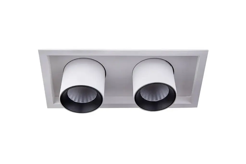 Точечный светильник MJ-Light M005 2X10W WH+BK 3000K - фото 3