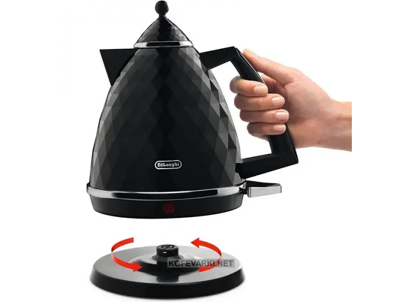 Електрочайник Delonghi KBJ 2001.BK - фото 4